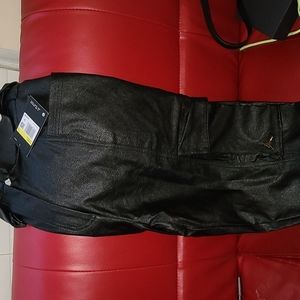 Air jordan leather joggers